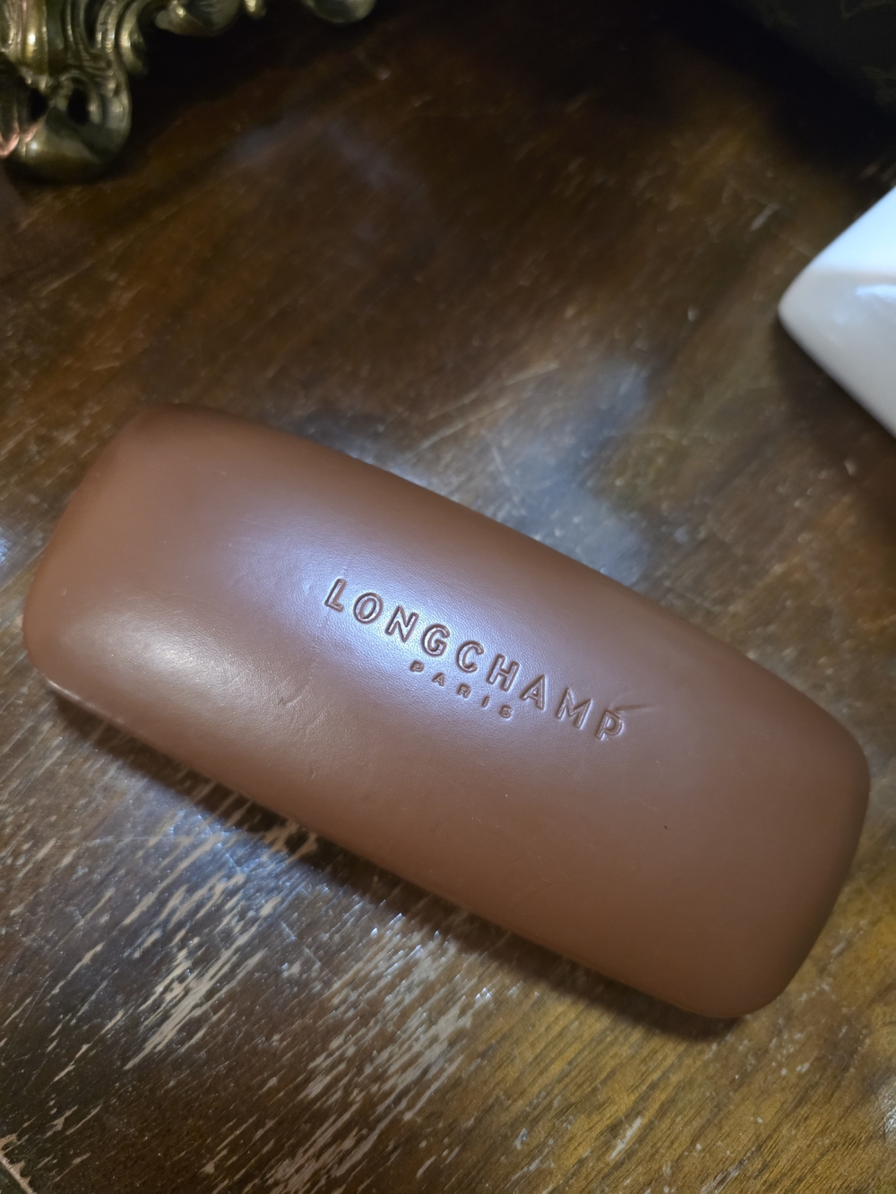 Longchamp Brown Sunglasses Case